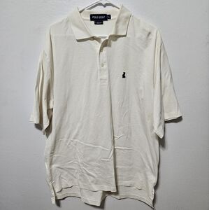 Polo Ralph Lauren Classic fit Men's Short Sleeve Polo Shirt Off White XL Pelican